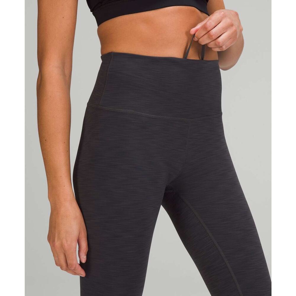 Lululemon 29” Wunder Train High Waist Tight Leggings in Heathered Graphite Grey